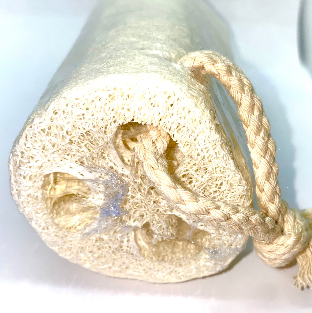 Natural Loofah with Hanging String