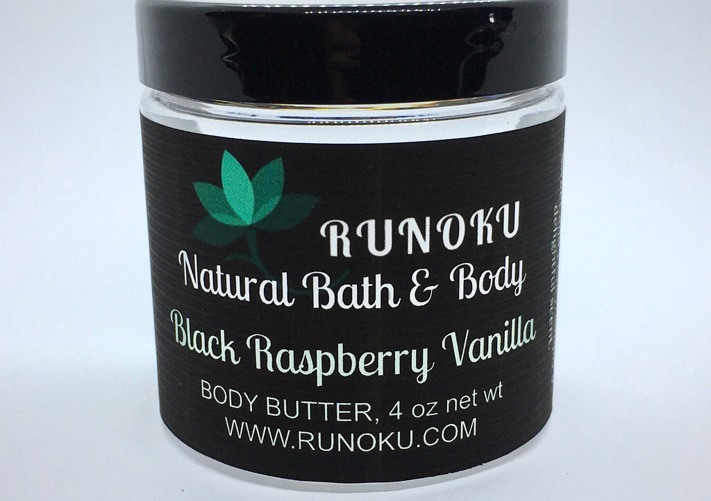 Black Raspberry Vanilla Body Butter and Sugar Scrub Duo