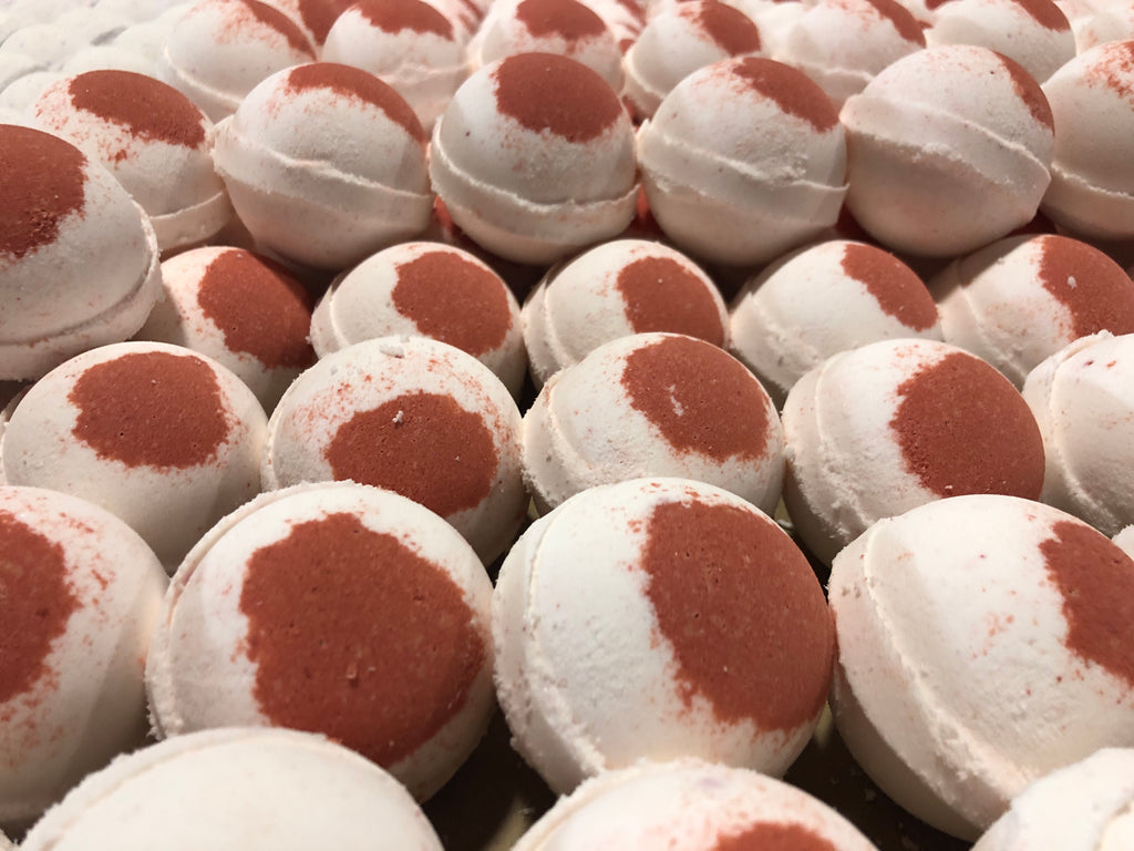 Sweet Cherry and Almond All Natural Bath Bomb