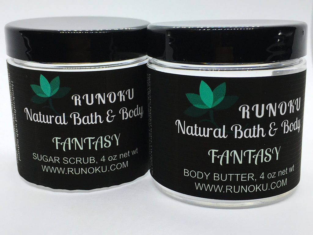Fantasy Body Butter & Sugar Scrub Duo